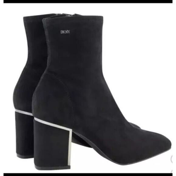 DKNY Ladies' Stretch Cavale Heeled Boot / Color Black/‎ Size 6.5 / New - Picture 10 of 15